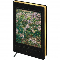 СКИДКА 50% Ежедневник 2025г. Greenwich DdA5_02263 "High Art. Donoho" А5, 176л., золотой срез