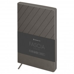 СКИДКА 50% Ежедневник 2025г. Greenwich Line DdA5_19167 "Fascia. Bazalt" А5, 176л., серый