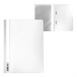 Скоросшиватель А4 ErichKrause 55120 "Diamond Total White" белый