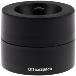 Скрепочница OfficeSpace 331462 без скрепок, черная 