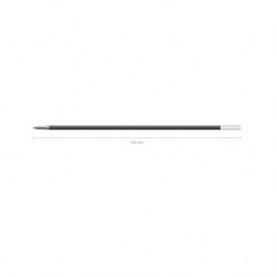 Стержень черный ErichKrause 46426 140мм 1,0мм, д/ручки R-301 Stick