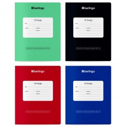 Тетрадь  12л. частая косая линия Berlingo CBf_12100 "Classic Pro", ассорти 373298