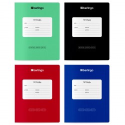 Тетрадь  18л. клетка Berlingo CBs_18100 "Classic Pro" ассорти 373305