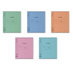 Тетрадь  18л. клетка "Классика matt" 64759 ассорти с пластиковой обложкой  /ErichKrause/