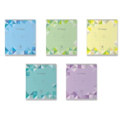 Тетрадь  18л. клетка "Optima Rhombs" 52444 /ErichKrause/ ассорти