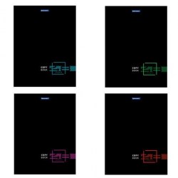 Тетрадь  48л. А4 Brauberg 404042 "DARK" клетка, скоба
