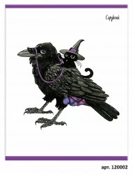 Тетрадь  48л Альфа-Тренд 120002 "Черно-белое" клетка, ассорти