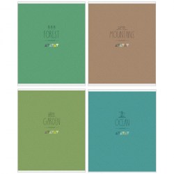 Тетрадь  48л. ArtSpace Т48кЭ_18798 "Моноколор. Free life" клетка 257163