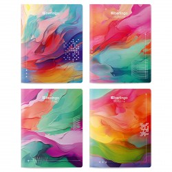 Тетрадь  48л. Berlingo кCBs_48S19 клетка "Collision XS", софт-тач, ассорти 380575