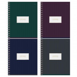 Тетрадь  48л БиДжи 08508 "Minimal" клетка, на гребне, ассорти 378257