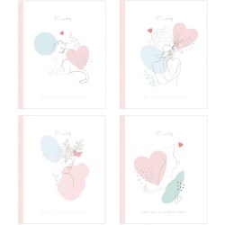 Тетрадь  48л. БиДжи 10132 "Simple lines" линия 331750