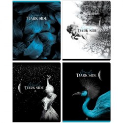 Тетрадь  48л. БиДжи 11064 "Dark miracle" клетка, выб. лак 342099