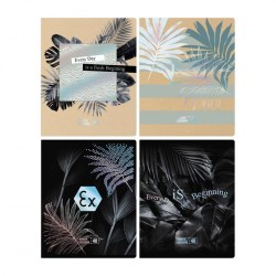 Тетрадь  48л. БиДжи 11066 "Wonder" клетка, тиснение гол. фольгой 342101