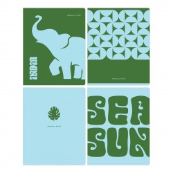 Тетрадь  48л. БиДжи 11877 "Pro100" клетка, soft-touch ламинация 341009