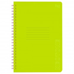 Тетрадь  48л. БиДжи 58822 "Neon. Yellow" клетка, на силиконовом гребне 366783