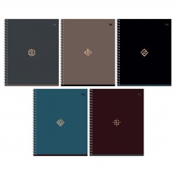 Тетрадь  48л БиДжи 59409 "Моноколор. Классика" клетка, на гребне, ассорти 367457