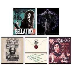 Тетрадь  48л Centrum 76447 "Гарри Поттер" клетка, ассорти