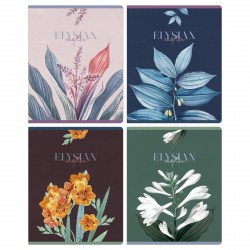 Тетрадь  48л. Greenwich Line N5c48-47873 клетка "Wild flowers" "софт-тач" 350344