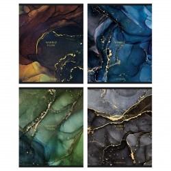 Тетрадь  48л. Greenwich Line N5c48-51262 клетка "Marble color", софт-тач 357759