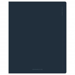 Тетрадь  48л. Greenwich Line N5I48-49334 линия "Dark navy", софт-тач 353794