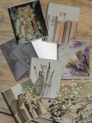 Тетрадь  48л Lorex LXCBCL-BB "BLOSSOM BOOKS" клетка, софт-тач, ассорти 238797