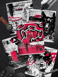 Тетрадь  48л Lorex LXCBCL-NL "No limit" клетка, софт-тач, ассорти 249044