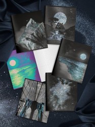 Тетрадь  48л Lorex LXCBCL-TN "INSPIRATION" клетка, софт-тач, ассорти 238794