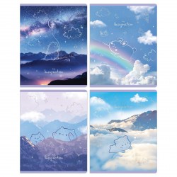 Тетрадь  48л. MESHU MS_49792 клетка "My imagination" матовая ламинация 350113