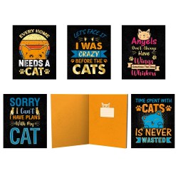 Тетрадь  48л. Seventeen 13509/5 клетка "Коты Foreve!"  тисн. фольгой 