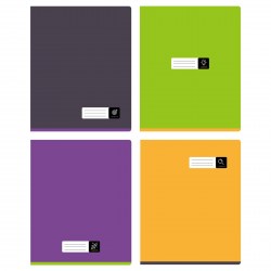 Тетрадь  80л. БиДжи 11942 "Monocolor. Simple color" клетка 346534