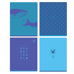 Тетрадь  96л. А5 БиДжи 12415 "Дух океана" клетка 350658