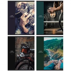 Тетрадь  96л. А5 БиДжи 9485 "Твое" клетка 313265