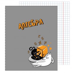 Тетради предметные Academy Style 14196 "Пёс и кот" /12шт/