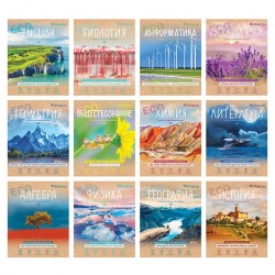 Тетради предметные БиДжи 10381 "#Zaplanetue" /12шт/ 48л. 333089