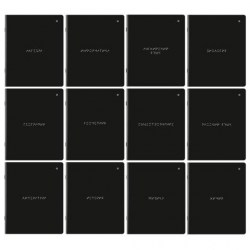 Тетради предметные Brauberg 404831 "MINIMAL" /12шт/ 