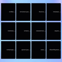 Тетради предметные Brauberg 405164 "Black" /12шт/ 48л.