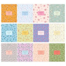 Тетради предметные Brauberg 405179 "Blossom" /12шт/ 48л.