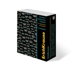 Тетради предметные ErichKrause 62124 "Inscription" /12шт/ 48л.