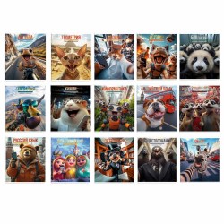 Тетради предметные Феникс 70054 "Селфи" /15шт/ 48л.