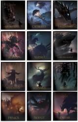 Тетради предметные LOREX LXSCSET12-DI "DEMONS INSIDE" /12шт/ 48л.