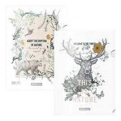 Уголок А4 ErichKrause 54040 "Natural Life" ассорти