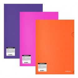 Уголок А4 ErichKrause 54842 "Soft Caribbean Sunset" непрозрачный, ассорти