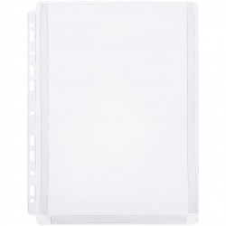 Вкладыш  А4 перф. 180мкм OfficeSpace 363219 расширяющийся до 250л 