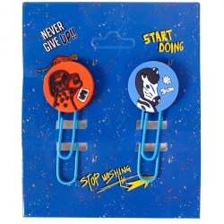 Закладка для книг скрепка MS HPR104 "SWAG" /2шт/ 284462