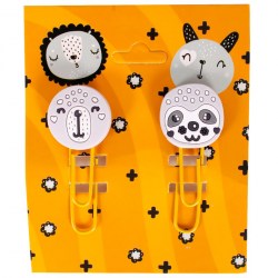 Закладка для книг скрепка MS KWR104 "Каваи" /2шт/ 284464