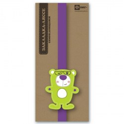 Закладки для книг ляссе Феникс 45893 "Мишка" самоклеящиеся /1шт/
