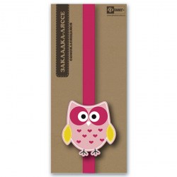 Закладки для книг ляссе Феникс 45894 "Совенок" самоклеящаяся 1шт.