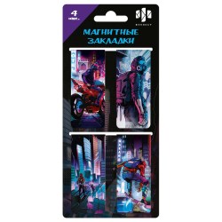 Закладки для книг магнитные Феникс 65059 "Игра в реальности" /2шт/