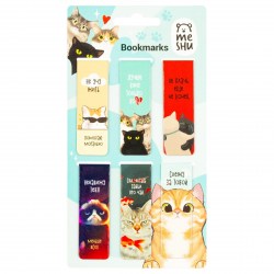 Закладки для книг магнитные MESHU MS_58942 "Funny joke" 6шт. 367061