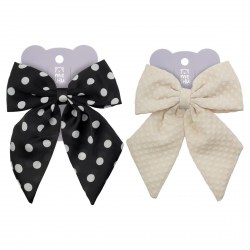 Заколка д/волос MESHU MS_60682 бант, светлый/темный, ассорти 369266